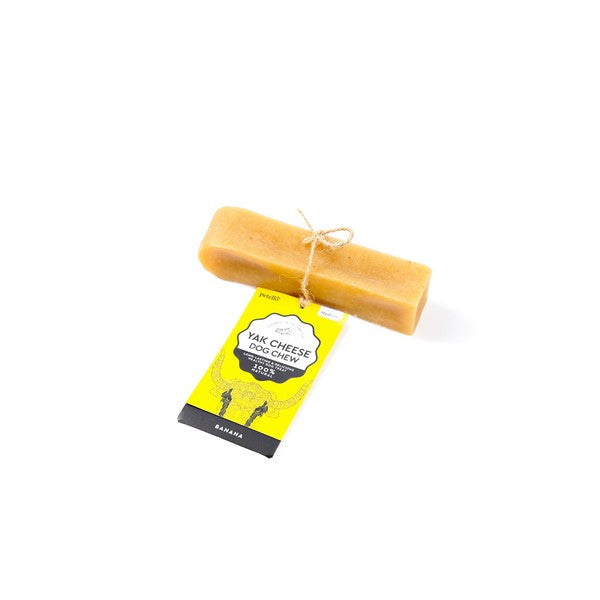 Petello Banana Yak Cheese Dog Chew – Medium 75g
