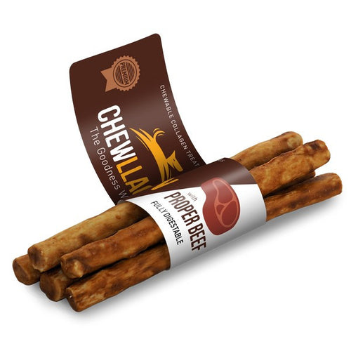 Chewllagen Proper Beef Collagen Mini Rolls – 5 Pack, 35g