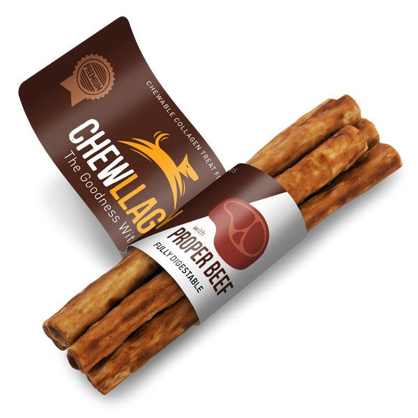 Chewllagen Proper Beef Collagen Mini Rolls – 5 Pack, 35g