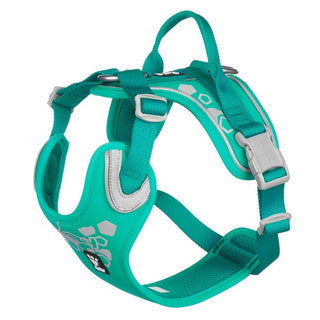 Hurtta Weekend Warrior Harness – Peacock – 40–45cm