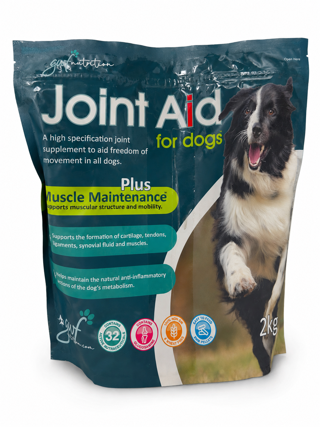 GWF Joint Aid for Dogs + Muscle Maintenance – 2kg – DAMAGED BAG