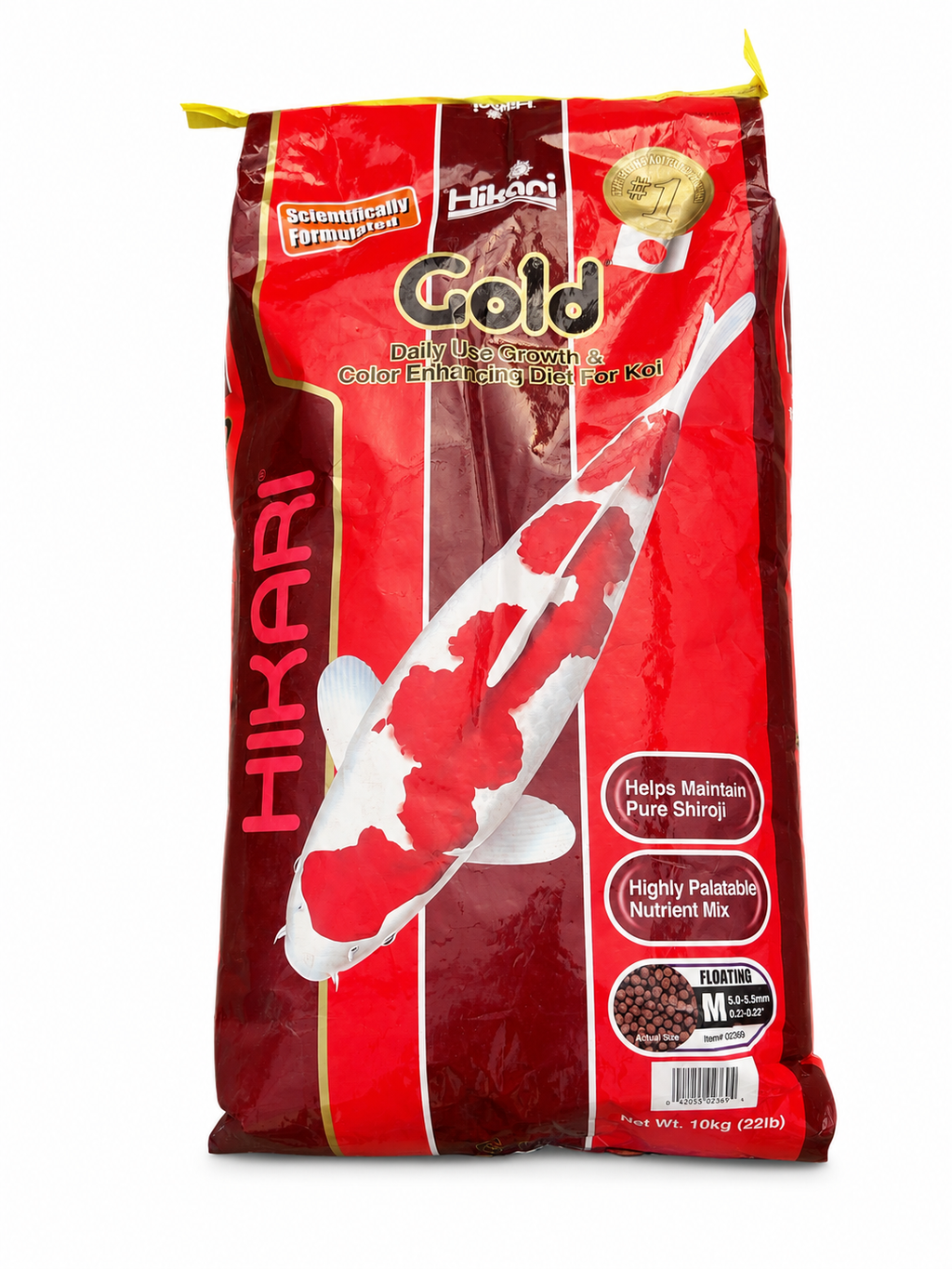DAMAGED – Hikari Gold Medium Floating Koi Food 10kg – Bag C